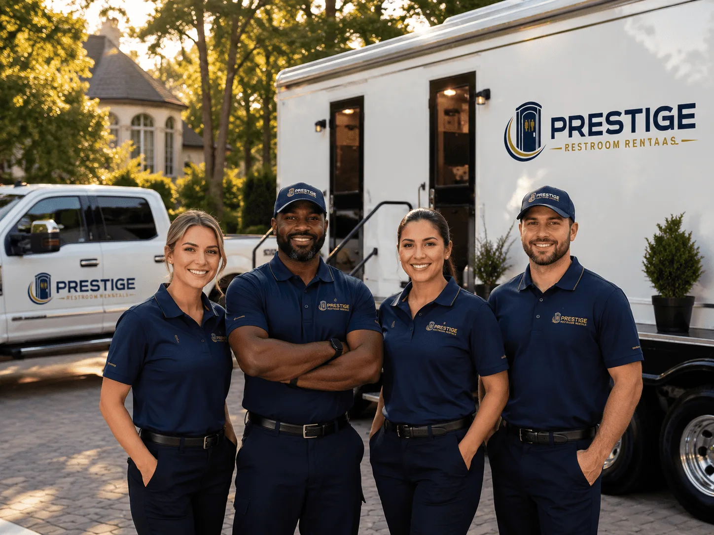 Trusted Luxury Portable Restrooms company in Columbus, MI