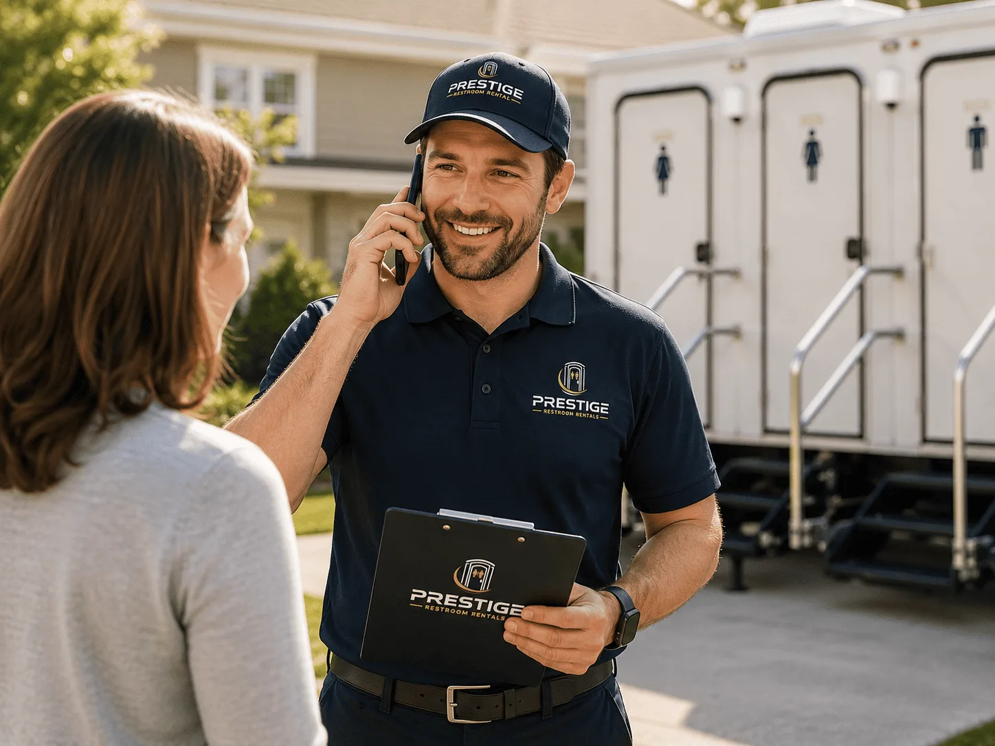 Luxury Portable Restrooms FAQs in Columbus, MI